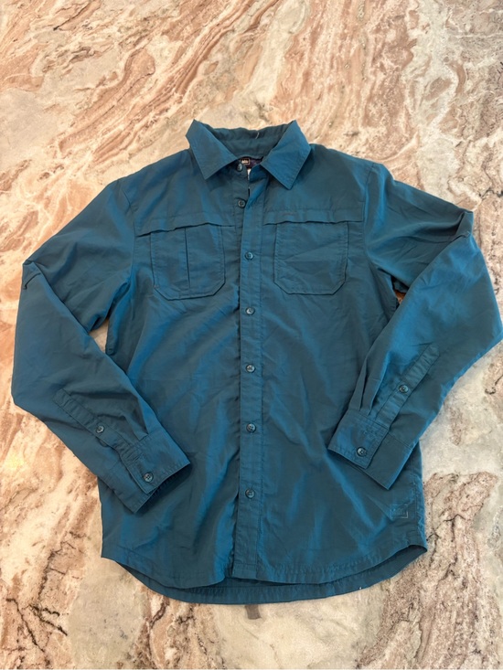 Other - REI Boys Outdoor Long Sleeve Utility Shirt Large size 14 Hiking